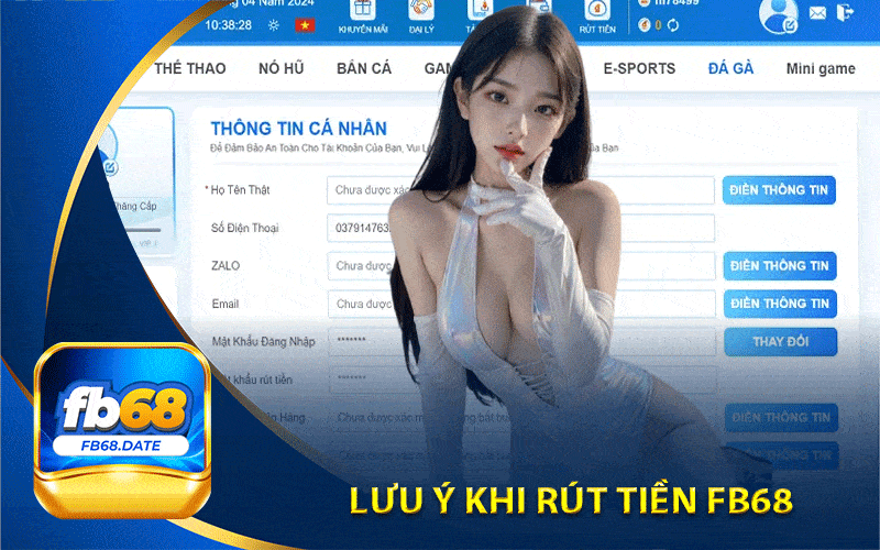 Rút Tiền Fb68: Hướng Dẫn Thực Hiện Nhanh Gọn Chỉ Trong 1 Phút 7 lưu ý khi rút tiền Fb68