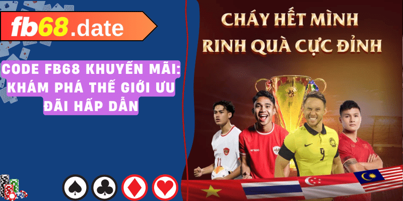 Code FB68 - Nhận Ngay Mã Khuyến Mãi FB68 5 code fb68 02