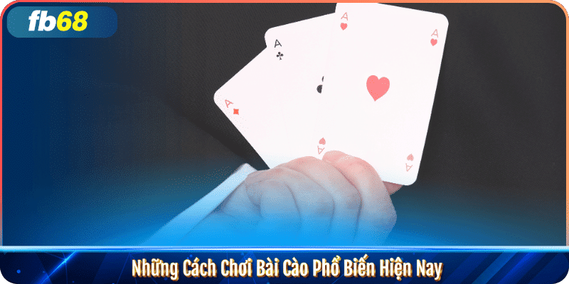 Hướng Dẫn Luật Chơi Bài Cào Cùng FB68 5 Những Cách Chơi Bài Cào Phổ Biến Hiện Nay
